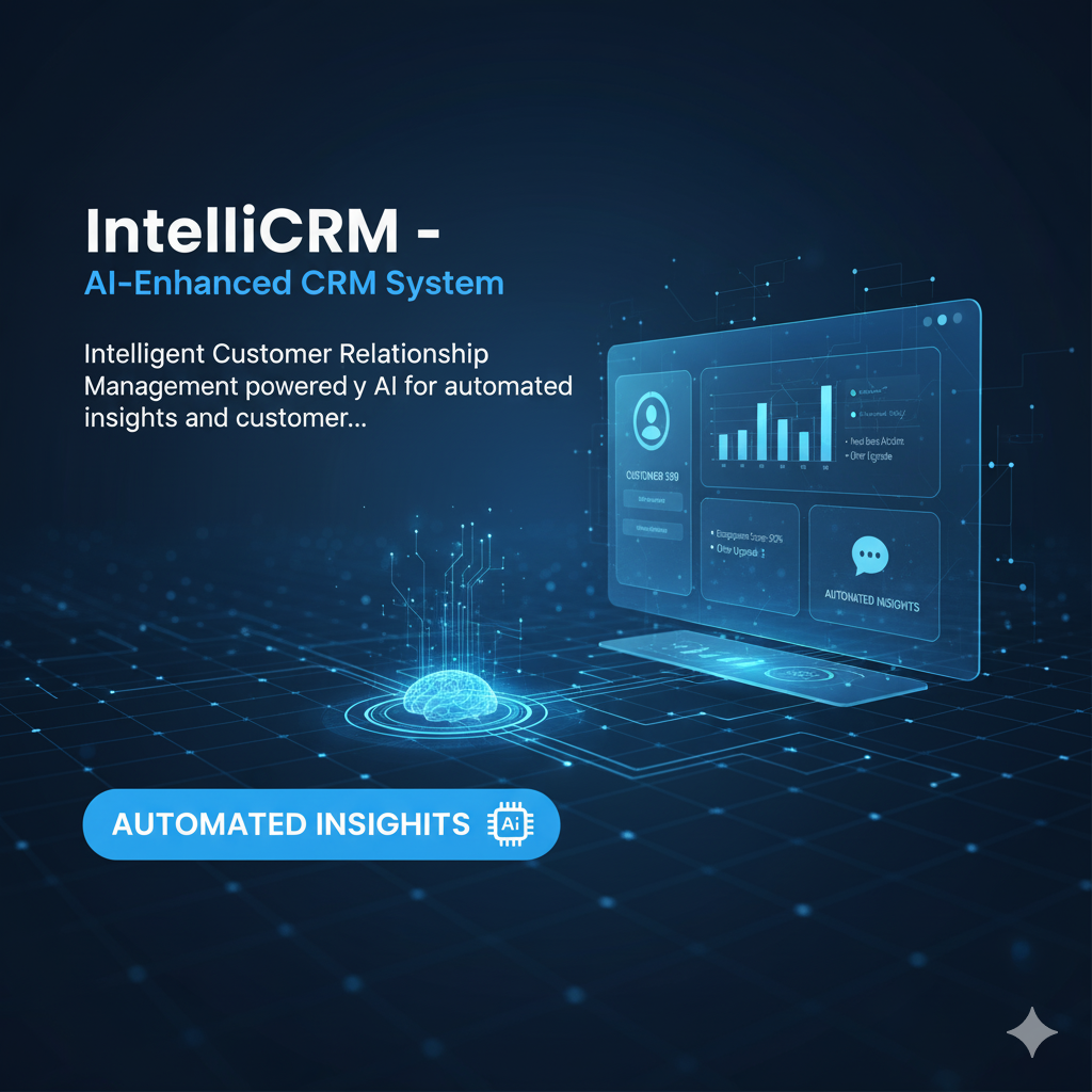 IntelliCRM - AI-Enhanced CRM System